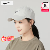 耐克（NIKE）帽子男 2025冬季新款运动帽潮流女士棒球帽快干遮阳帽透气鸭舌帽 FB5369-072 L/XL