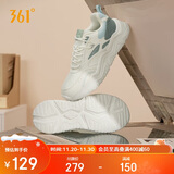 361°运动鞋女冬季革面厚底增高休闲通勤老爹跑步鞋子女682446727-1