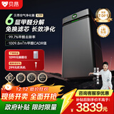 贝昂空气净化器除甲醛雾霾细菌TVOC异味除过敏原家用大空间全效升级净化器KJ1000F-X7P 空气净化器X7P【全效升级】 【超能电场分解甲醛】