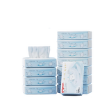 贝亲（Pigeon）婴儿柔润纸巾新生儿云柔巾面巾纸乳霜纸保湿纸巾抽纸3层100抽12包