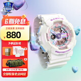 卡西欧（CASIO）手表女G-SHOCK和BABY-G系列运动石英表送女生礼物学生送人 BA-110FH-7A白敬亭联名原型款