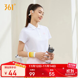 361°短袖女春夏季运动t恤速干衣polo衫跑步健身休闲瑜伽662424130H-1