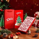 德芙巧克力礼盒装圣诞节礼物送儿童休闲零食糖果男女友生日礼品伴手礼 德芙心语巧克力圣诞节礼物68g