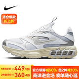 耐克NIKE女跑步鞋缓震ZOOM AIR FIRE低帮运动鞋FD9860-001银灰/白37.5