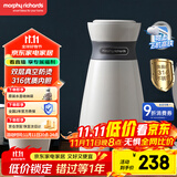 摩飞电器（Morphyrichards）电水壶电热水壶 0.5L旅行便携式烧水壶316不锈钢随行冲奶泡茶办公室养生保温杯电热水杯MR6080