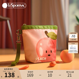 LeSportsac乐播诗新款包包女包化妆包可爱零钱包手拿包女送女生礼物 甜桃子