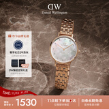 丹尼尔惠灵顿（DanielWellington）DW手表女简约时尚手表冰川白星辰手链流金表生日礼物DW613