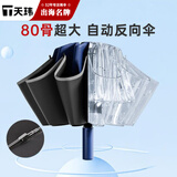 天玮伞业全自动晴雨伞便携两用遮阳伞反向开收防晒太阳伞80骨可定制