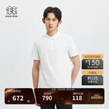 KOLON SPORT/可隆SECO空气POLO 男子户外运动速干防晒抗菌短袖 LHPT4MTT53-IV 象牙白 L 175/96A