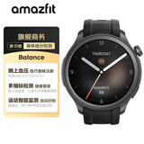 AMAZFIT华米Balance 午夜印象46mm 智能手表 心率血压 健康监测 滑雪跑步游泳专业运动户外 男女士电子表