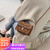 爱情海牛皮包包女包斜挎包品牌单肩包小方包生日礼物高级感送女友老婆