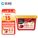 清净园淳昌辣金椒酱450g 韩国原装进口 低脂石锅拌饭辣炒年糕部队火锅酱