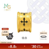 周生生黄金转运珠王安宇同款 信念XL足金男女情侣串珠 不含绳86640C定价
