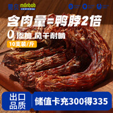 蒙贝 风干火鸡脖 狗狗零食 磨牙棒洁齿骨训犬奖励 108g共2支