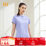361°短袖女春夏季运动t恤速干衣polo衫跑步健身休闲瑜伽662424130H-6