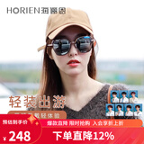 海俪恩墨镜情人节礼物女防紫外线防晒偏光太阳镜大脸显瘦开车高级驾驶镜 N16P水银膜(唐嫣同款)