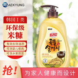 爱敬洗洁精洗涤灵大桶食用级进口洗碗液果蔬洗涤剂餐具水果醋食品级 米糠谷香洗洁精瓶装750ml