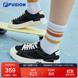 FILA FUSION斐乐潮牌POP帆布鞋女鞋2025年运动鞋休闲板鞋