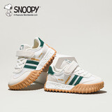SNOOPY史努比童鞋男童运动鞋秋季耐磨跑步鞋小学生休闲鞋3807米绿32