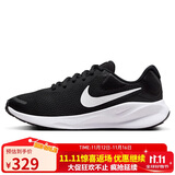 耐克NIKE跑步鞋女透气REVOLUTION 7运动鞋FB2208-003黑白37.5