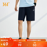 361°短裤夏季男休闲裤男跑步宽松户外健身运动裤五分裤652124711-2