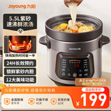 九阳（Joyoung）【国家补贴】快炖电炖锅 电砂锅电炖盅 紫砂锅 燕窝炖盅煮粥锅直炖大容量多功能锅可预约保温GD630