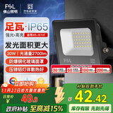 FSL佛山照明led投光灯室外射灯户外照明灯探照灯庭院灯30W天耀IP65