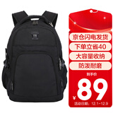 SUISSEWIN瑞世双肩电脑背包商务休闲双肩包男女学生书包旅行包祥兴背包9017