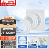 潜水艇（Submarine）AS100卫生间止逆阀排风扇浴霸止回阀升级版可视透窗