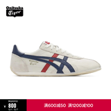 Onitsuka Tiger鬼塚虎男鞋 慢跑鞋透气轻便男女款运动休闲鞋RUNSPARK 白色/藏青色(1183B480-107) 42