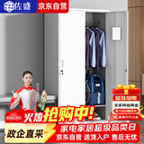 佐盛更衣室柜员工柜鞋柜碗柜家用储物柜更衣柜铁皮柜存包柜 二门
