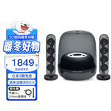 哈曼卡顿（Harman/Kardon） 水晶 4 / 5 SoundSticks 4 / 5 桌面蓝牙音箱 电视电脑音响居家艺术氛围灯音箱 电脑通用双声道 水晶4 黑色【国行】