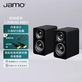 尊宝（JAMO）二代MINI mkii无线蓝牙5.3电脑桌面音响有源书架音箱2.0声道家庭影院电视音响可搭配低音炮金属黑