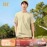361°短袖男士t恤夏季运动宽松休闲户外圆领上衣服男女装632523110-1