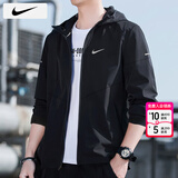 耐克（NIKE）外套男士 25春冬季新款运动服装梭织连帽防风衣透气舒适休闲夹克 薄款/建议拍大一码/晒图退10 XL 【180】体重150~170斤左右