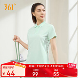 361°短袖女春夏季运动t恤速干衣polo衫跑步健身休闲瑜伽662424130H-5