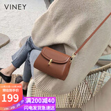 viney包包女包牛皮斜挎包洋气轻奢单肩手机包生日礼物品牌送女友老婆