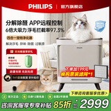 飞利浦（PHILIPS）宠物空气净化器吸猫毛狗毛除甲醛净化器 除臭除异味除过敏原 吸附浮毛四脚兽 「四脚兽」宠物净化器AC3680