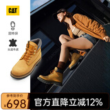 CAT卡特经典大黄靴马丁靴男女鞋升级版防泼水鞋面四季户外登山工装靴 女款 P312082N1EDC25 37