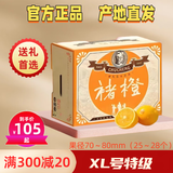 褚橙正品褚橙旗舰直发云南玉溪褚时健冰糖橙10斤水果礼盒装励志冰糖橙 XL号特级10斤（防伪码可查）