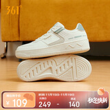 361°运动女鞋秋冬季学生复古厚底增高小白休闲板鞋子女682116601F-10