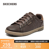 斯凯奇（Skechers）男鞋秋季复古商务板鞋休闲鞋软底减震百搭舒适通勤平底鞋210946