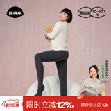 菇娘家灰色打底裤保暖连裤袜女秋冬加绒格雷裤光腿神器可外穿显瘦大码