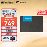 英睿达（crucial） 美光BX500 1TB SSD固态硬盘 SATA3.0接口 读速540MB/s 美光（原镁光）颗粒 AI配件