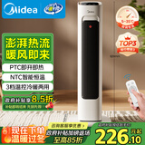 美的（Midea）【灵感系列】电热取暖器暖风机电暖气/家用冷暖风机电热风机电暖器/电暖风热风扇小太阳HFV20ER