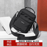 稻草人男士随身旅行休闲单肩斜挎包手机帆布背包骑行时尚通勤挂包大容量