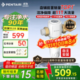 滨特尔（pentair）前置过滤器大通量家用全屋自来水管道40μm过滤器大流量水驱涡轮+反冲洗刮洗净水器 【自主安装】S160升级11T大通量