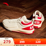 安踏（ANTA）【锋芒1 STYLE】篮球校园文化鞋男氮科技抗扭休闲耐磨低帮运动鞋 学院红-1 39 (男6.5码)