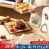 杰凯诺包装烘焙纸100张30*30cm汉堡纸 蛋糕纸饭团包装纸手抓饼隔油纸