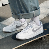 耐克（NIKE）男鞋板鞋 2025新款秋冬时尚运动鞋舒适耐磨低帮运动休闲鞋滑板鞋 NIKE BIG/灰白/建议拍大半码 42.5